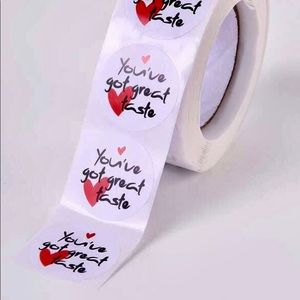 500 You’ve Got Great Taste  Stickers, New